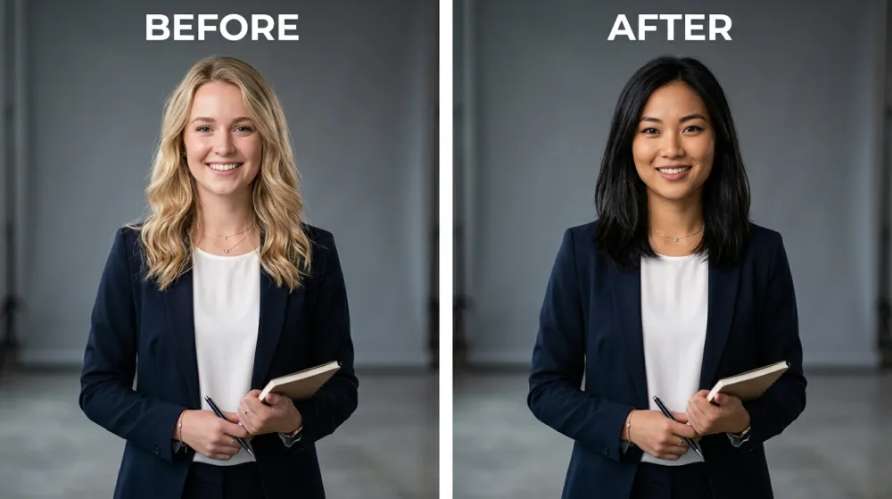 One-Click Face Swap Demo