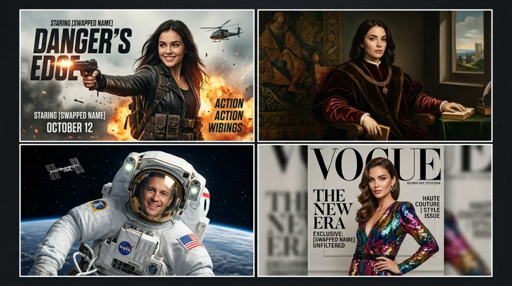 Face Swap Works with Any Photo